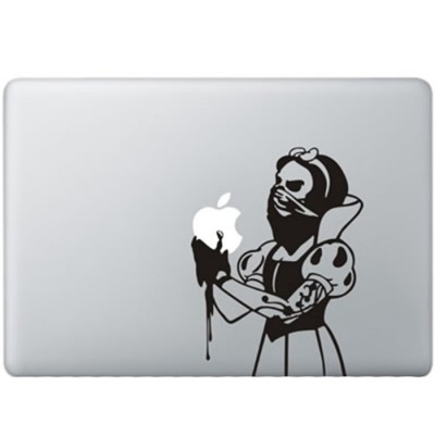 Zombie Snow White MacBook Decal